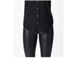 Damen Musselin-Bluse, mit Kentkragen