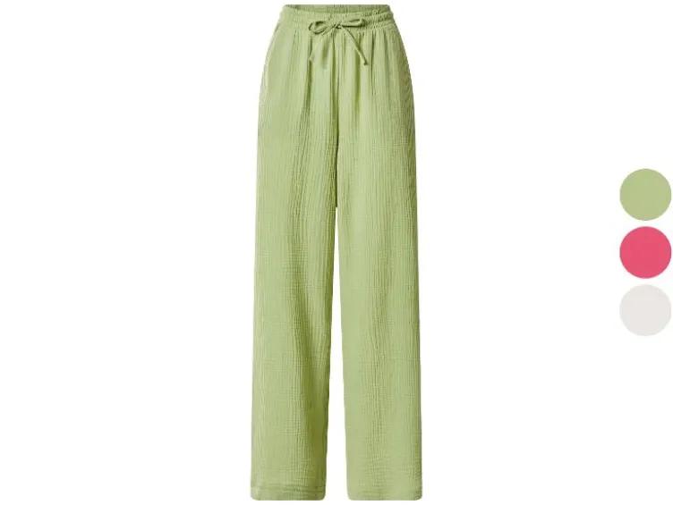 Damen Musselin-Hose