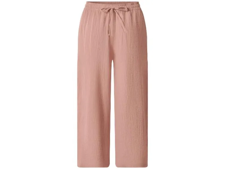 Damen Musselin-Hose