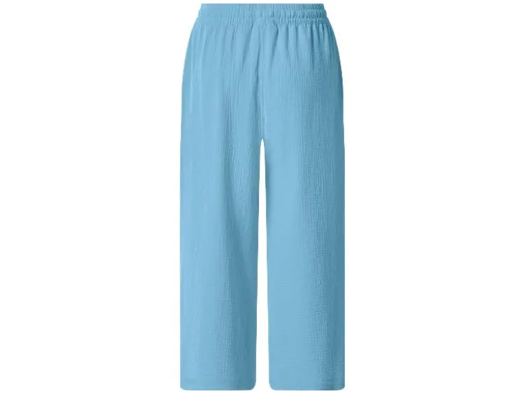 Damen Musselin-Hose