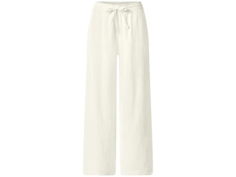 Damen Musselin-Hose