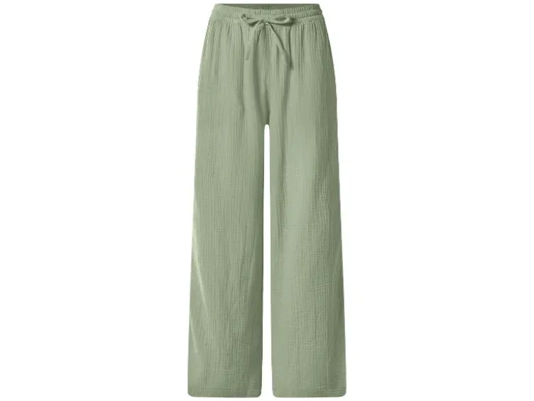 Damen Musselin-Hose