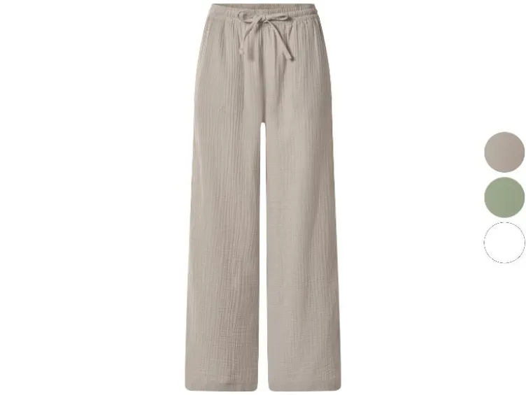 Damen Musselin-Hose