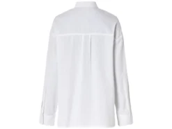 Damen Oversize-Bluse mit Button-down-Kragen