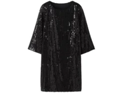 Damen Pailletten-Kleid