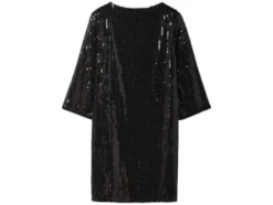 Damen Pailletten-Kleid