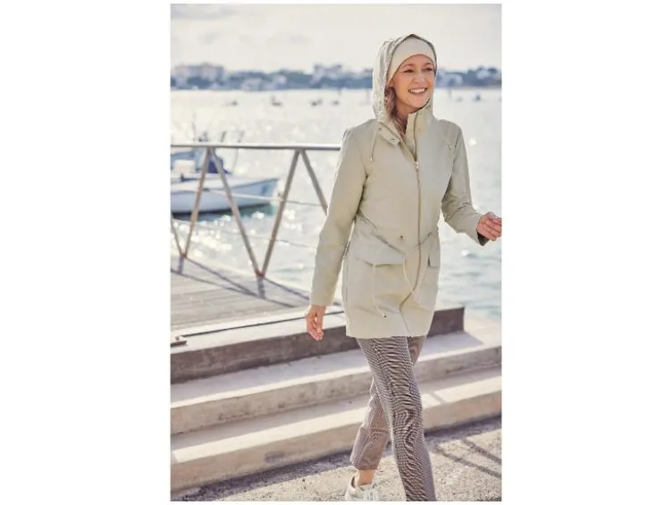 Damen Parka, leichtes, sommerliches Material