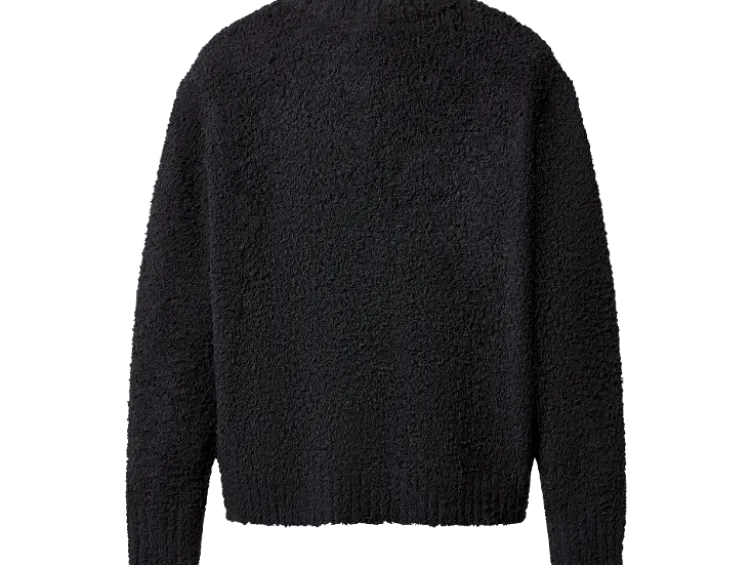 Damen Plüsch-Cardigan