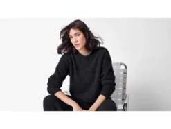 Damen Plüschpullover