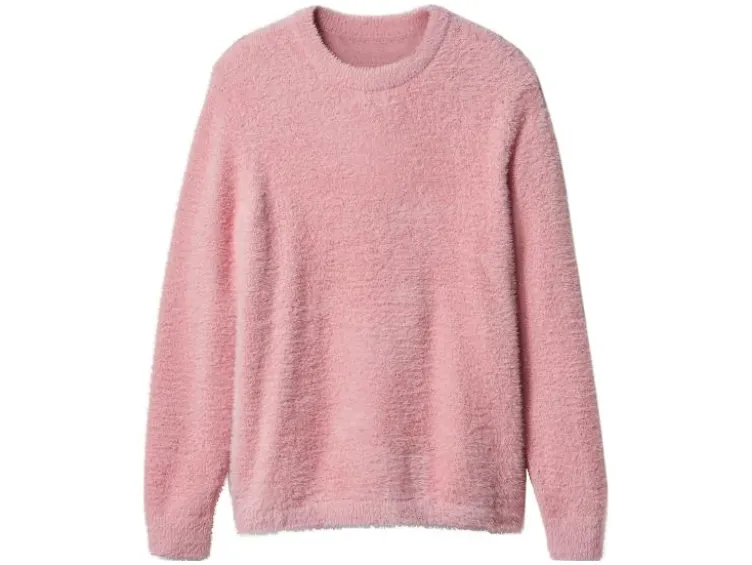 Damen Plüschpullover