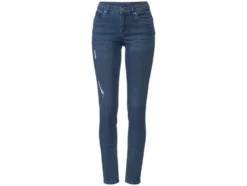 Damen Po-Push-Up Jeans, Super Skinny Fit, normale Leibhöhe