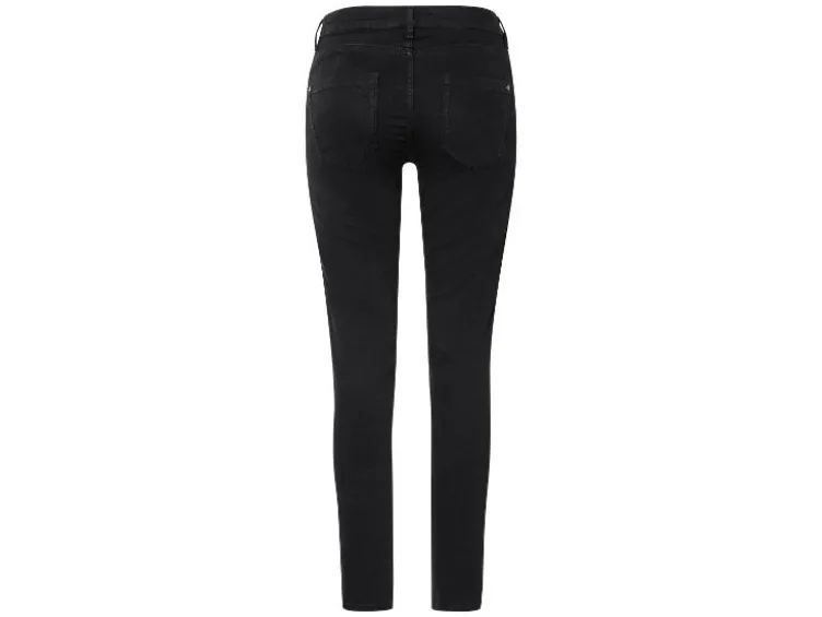 Damen Po-Push-Up Jeans, Super Skinny Fit, normale Leibhöhe