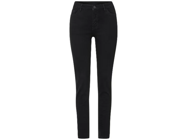Damen Po-Push-Up Jeans, Super Skinny Fit, normale Leibhöhe