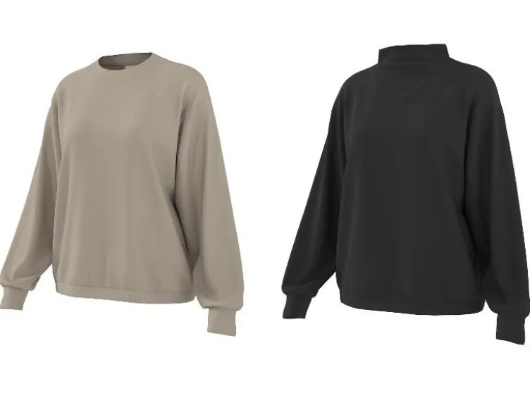 Damen Premium-Loungewear-Pullover