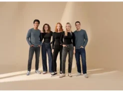 Damen Premium Po-Push-up-Jeans, Skinny Fit, normale Leibhöhe