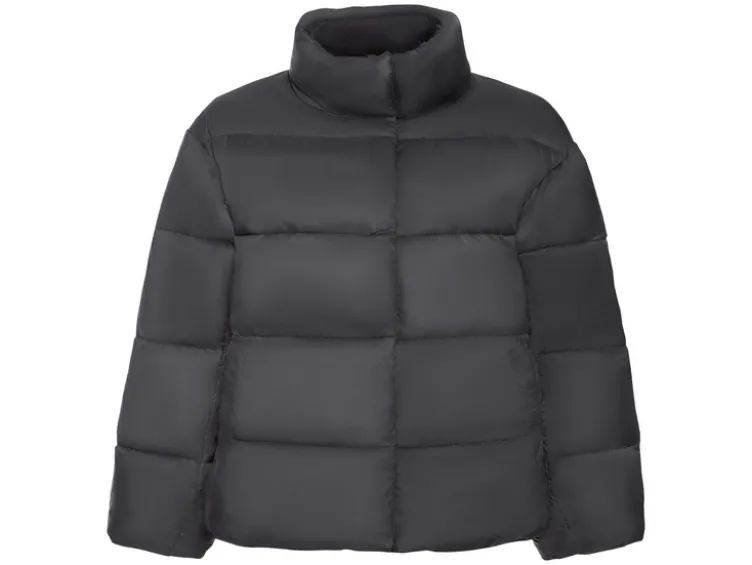 Damen Pufferjacke, mit Stehkragen