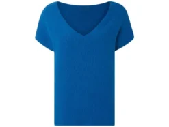 Damen Pullover, aus reiner Baumwolle