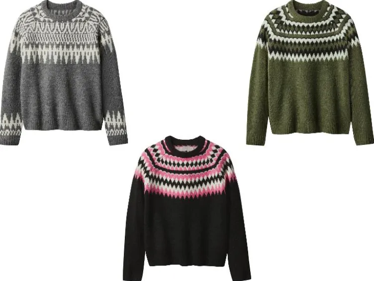Damen Pullover Grobstrick