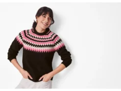 Damen Pullover Grobstrick