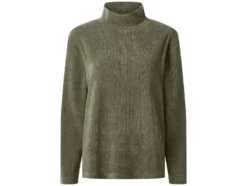 Damen Pullover im Cord-Look