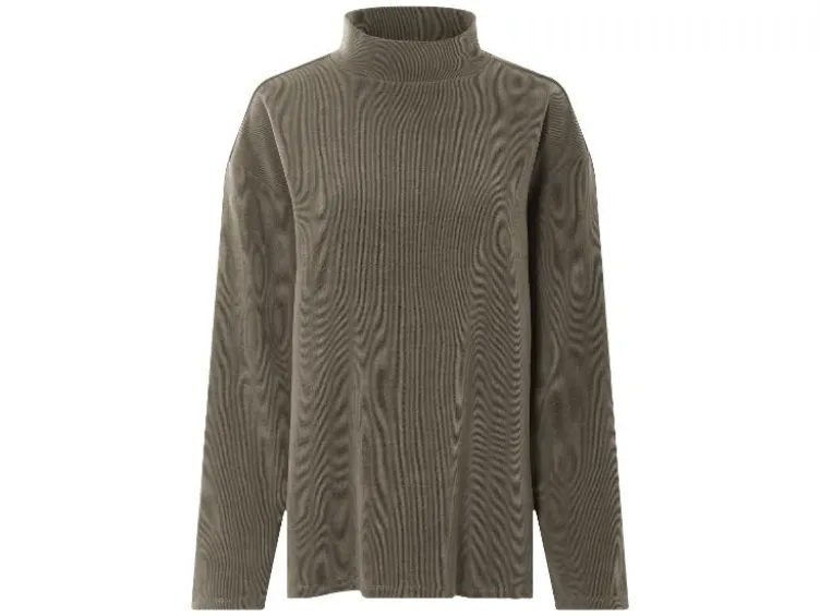 Damen Pullover, im Cord-Look