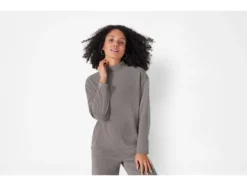 Damen Pullover, im Cord-Look