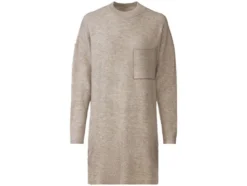 Damen Pulloverkleid, Grobstrick im Oversize-Look