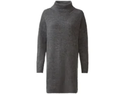 Damen Pulloverkleid, Grobstrick im Oversize-Look