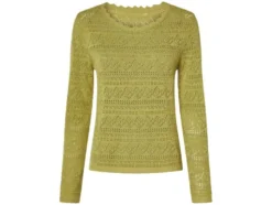 Damen Pullover mit Leinen