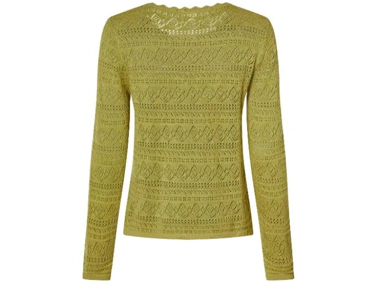 Damen Pullover mit Leinen