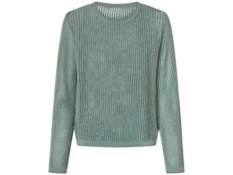 Damen Pullover mit Leinen