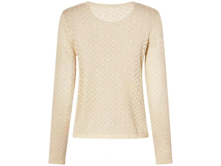 Damen Pullover mit Leinen