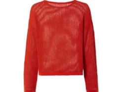 Damen Pullover mit Lochstrick