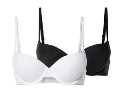 Damen Push-Up BHs, 2 Stück, mit verstellbaren Trägern