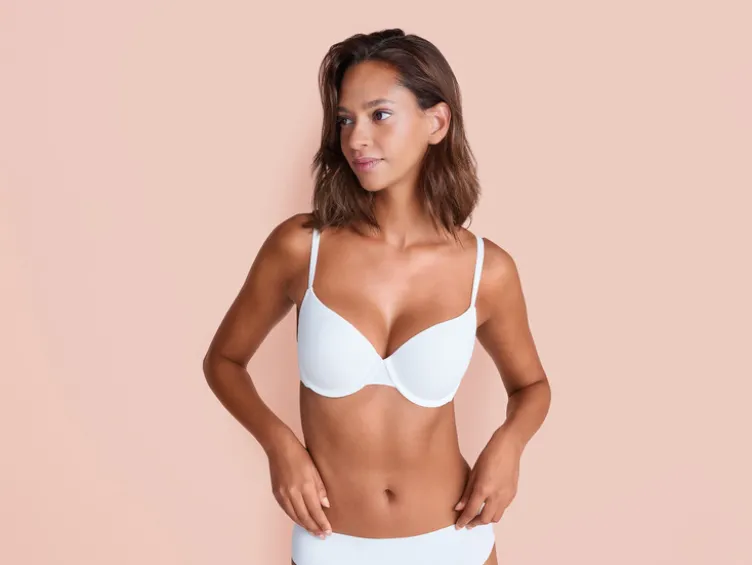 Damen Push-Up BHs, 2 Stück, mit verstellbaren Trägern
