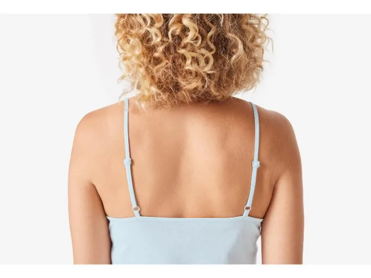 Damen Pyjama, aus reiner Baumwolle