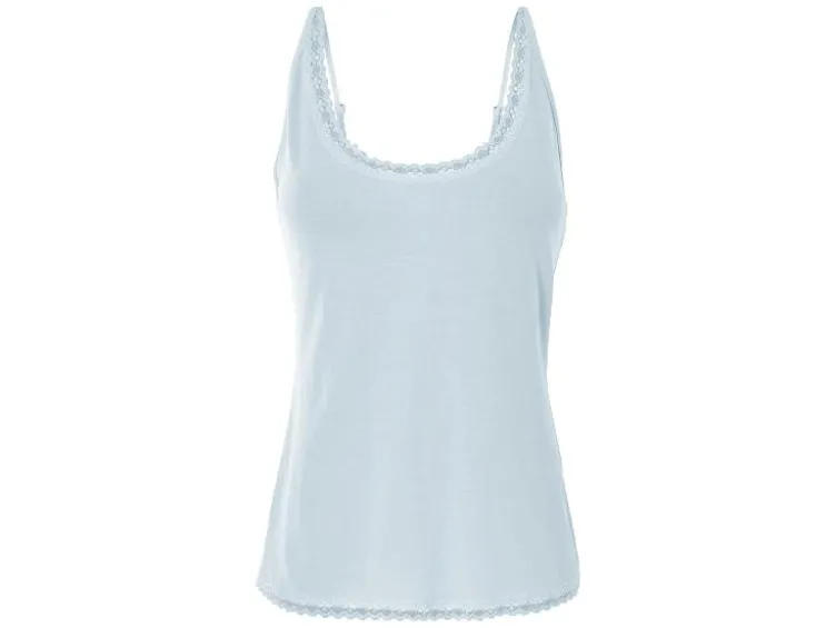 Damen Pyjama, aus reiner Baumwolle
