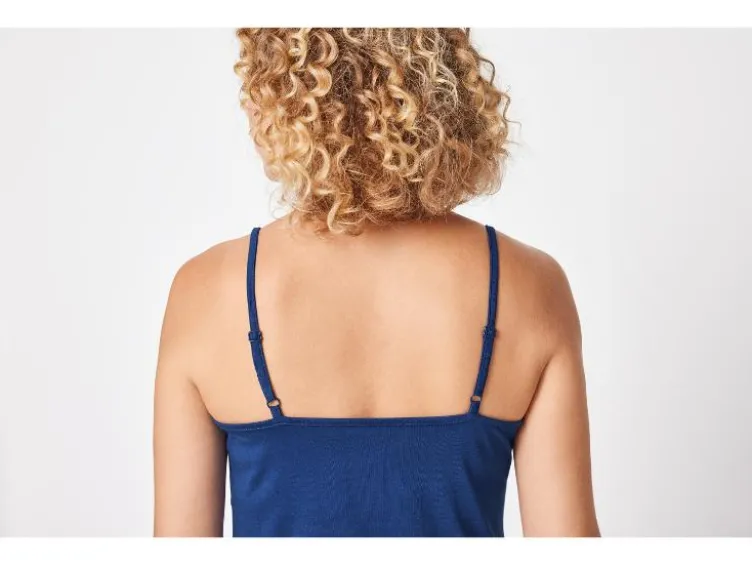 Damen Pyjama, aus reiner Baumwolle