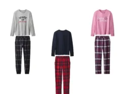 Damen Pyjama mit Hose aus Flanell