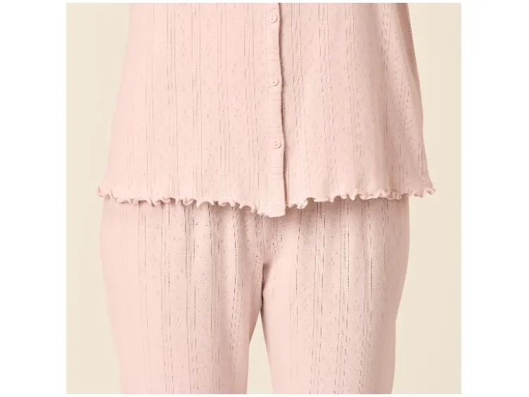 Damen Pyjama-Set, 3-teilig