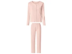 Damen Pyjama-Set, 3-teilig