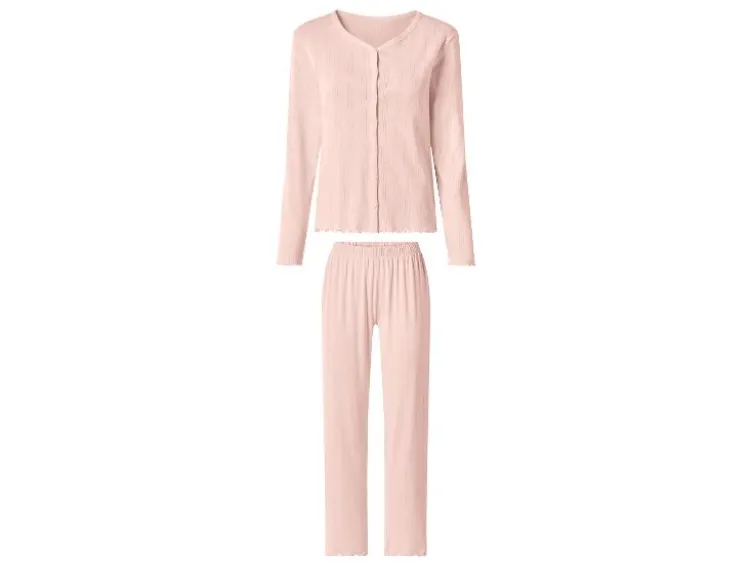 Damen Pyjama-Set, 3-teilig
