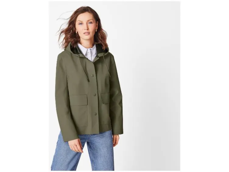 Damen Regenjacke, wind- und wasserdicht