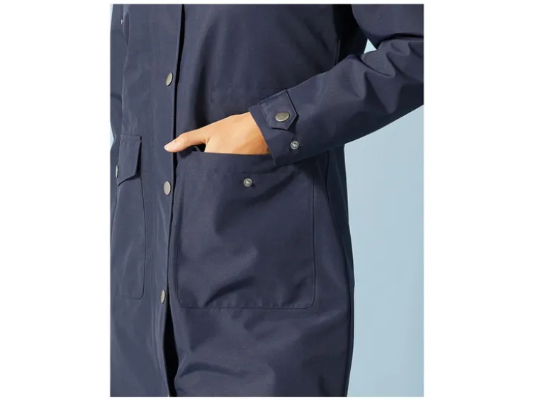 Damen Regentrenchcoat, mit umweltfreundlicher Imprägnierung