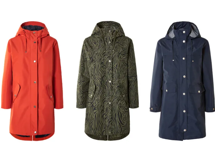 Damen Regentrenchcoat, mit umweltfreundlicher Imprägnierung