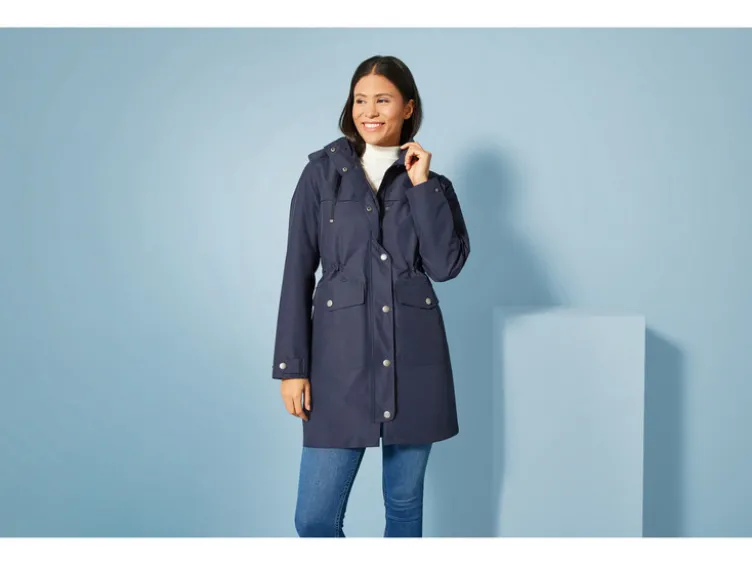 Damen Regentrenchcoat, mit umweltfreundlicher Imprägnierung