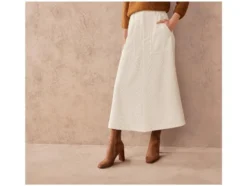 Damen Rock, mit recyceltem Material