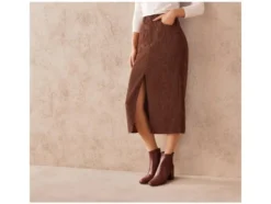 Damen Rock, mit recyceltem Material