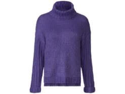 Damen Rollkragenpullover aus Grobstrick