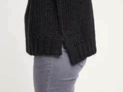 Damen Rollkragenpullover aus Grobstrick